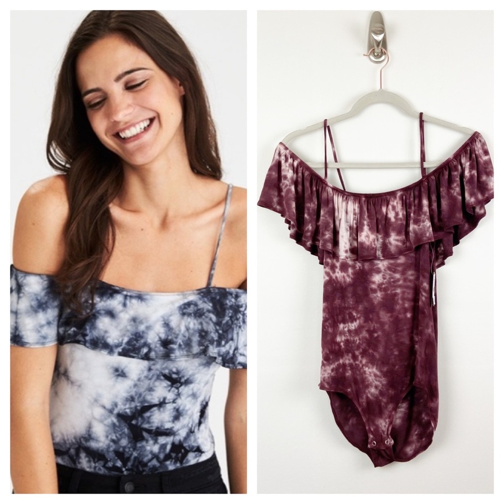 NEW American Eagle Tie Dye Bodysuit